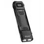 Lanterna de mão Nitecore EDC29 caixa em aço inoxidável, 2 LEDs, 15–6500 lm, IP54, recarregável por USB