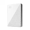 Western Digital WD My Passport 5 TB branco USB 3.0 / 2,5 polegadas, 19,15 mm / encriptação de 256 bits / WD Backup / branco (WDBPKJ0050BWT-WESN)