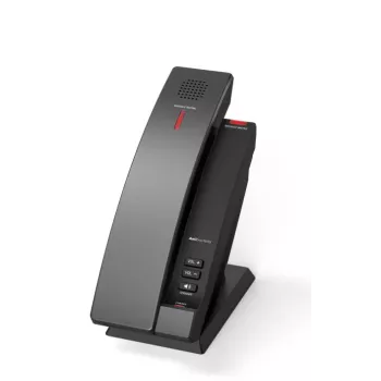 Telefone IP Snom HD101 preto auscultador sem fios Gigabit Ethernet