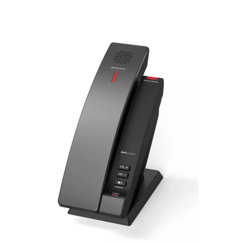 Telefone IP Snom HD101 preto auscultador sem fios Gigabit Ethernet