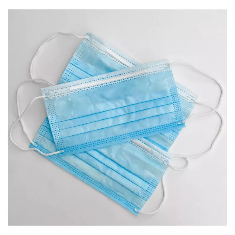 Máscara facial descartável em não tecido Uniroar Modelo 50 unidades máscaras de proteção descartáveis