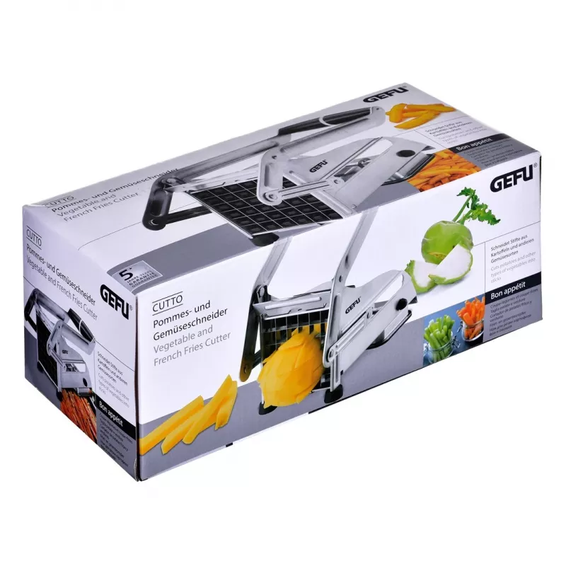 GEFU G-13750 cortador manual de chips, aço inoxidável