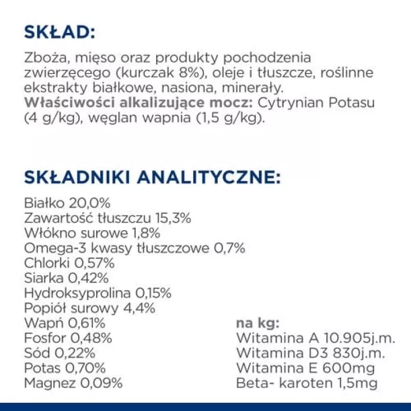 HILL'S PRESCRIPTION DIET Canine c/d Multicare Alimento seco para cães com frango 12 kg