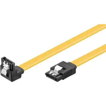 Cabo S-ATA para HDD Wentronic Goobay, 0,3 m - S-ATA tipo L > tipo L 90° (95018)