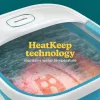 Banho de pés HoMedics FB-70BL-EB – banho de pés compacto dobrável para uso doméstico