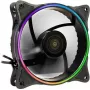 Ventoinha Inter-Tech 88885552 Sistema de arrefecimento para computador 12 cm Preto