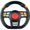 Volante com som (preto/vermelho)