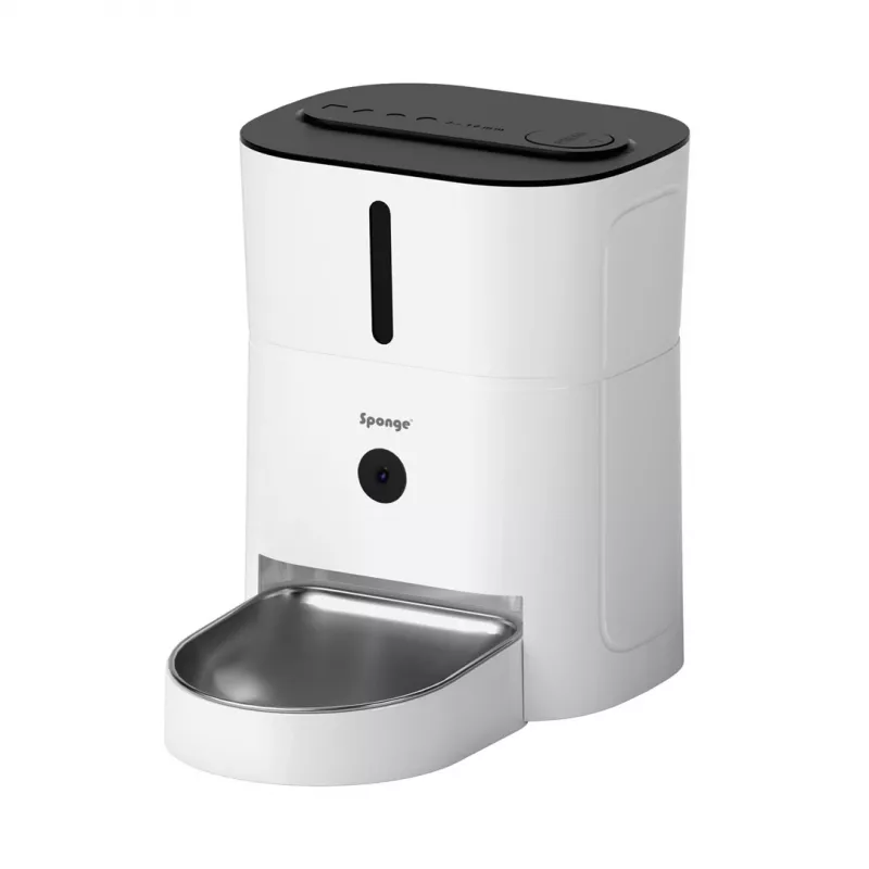 Comedouro inteligente para animais de estimação com câmara Sponge SPONGE Pet Feeder Smart Camera
