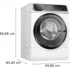Máquina de lavar e secar roupa Bosch WNC254A0SN 10,5 kg / 6 kg 1400 rpm