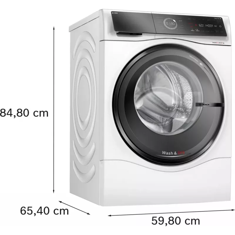Máquina de lavar e secar roupa Bosch WNC254A0SN 10,5 kg / 6 kg 1400 rpm