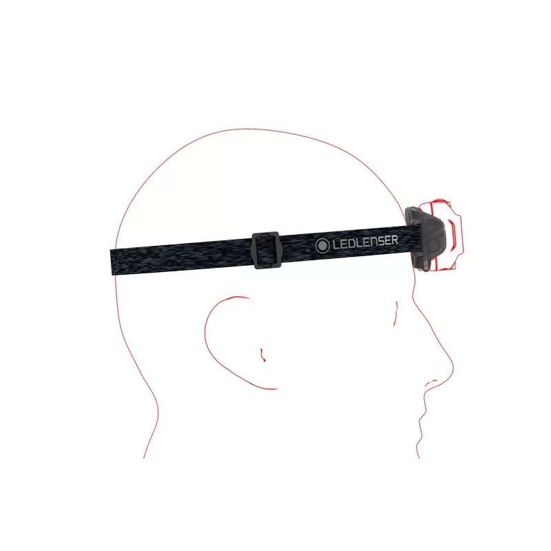 Lanterna frontal Ledlenser HF4R Core preto LED IP68 20 lm