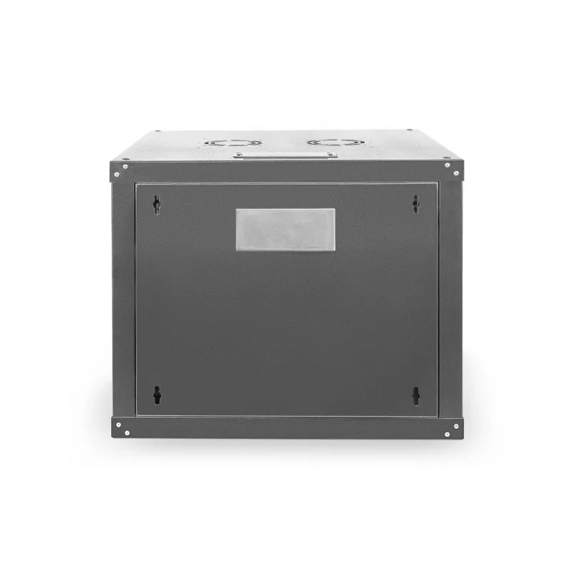 DIGITUS Professional Unique DN-19 09U-6/6-SW - armário - armário de rede - adequado para montagem na parede - preto, RAL 9005 - 9U - 48,3 cm (19) (DN-19 09U-6/6-SW)