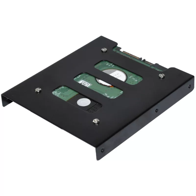 Moldura de montagem ultron Interna 1x2.5 SSD/HDD metal preto (377213)