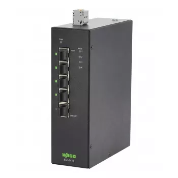 WAGO Industrial -ECO852-1411/000-001-comutador, 5 portas 1000Base -T