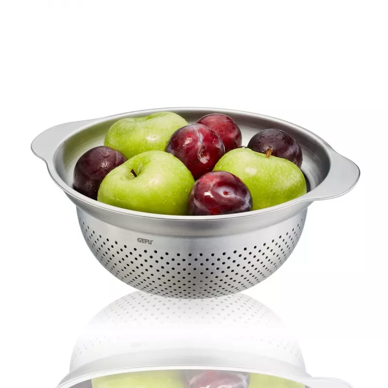 Passador GEFU PREMIO G-28131, 23 cm aço inoxidável passador de cozinha
