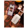 Impressora fotográfica Fujifilm Instax Mini Link 3 branca Bluetooth impressora instantânea portátil para fotografias de smartphone