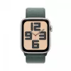 Watch SE GPS 44 mm caixa de alumínio Starlight com pulseira desportiva Lake Green Sport Loop