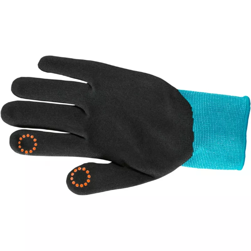 Gardena 11510-20 - Luvas de jardim - preto - azul - S - SML - elastano - nitrilo - poliéster - 42 % poliéster - 55 % nitrilo - 3 % elastano