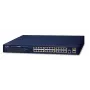 PLANET GS-4210-24P2S - Switch - Gerido - 24 x 10/100/1000 (PoE+) + 2 x Gigabit SFP - Montagem em rack - PoE+ (GS-4210-24P2S)