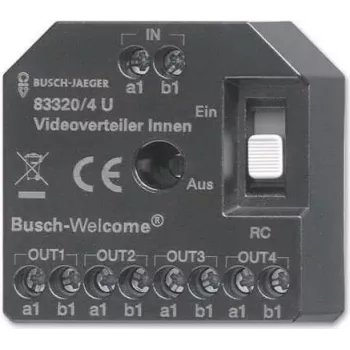 BJ 83320/4 U distribuidor de vídeo ativo interior UP (2CKA008300A0508)
