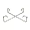 Suporte de cabos Extralink Four arms aluminium frame S500 — 500 x 500 x 70 mm, secretária/parede, alumínio