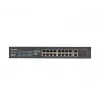 Lanberg RSFE-16P-2C-150 switch PoE+ não gerido, 16x 10/100 PoE+, 2x combo Gigabit, 150 W, rack 1U