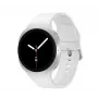 Samsung Galaxy Watch 8 3,3 cm (1,3 polegadas) AMOLED 40 mm digital 438 x 438 pixels ecrã tátil prateado Wi-Fi GPS (satélite)