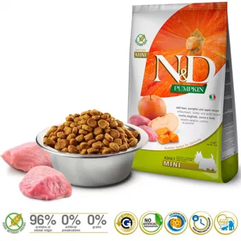 Farmina Pet Food JAVALI E MAÇÃ ADULT MINI