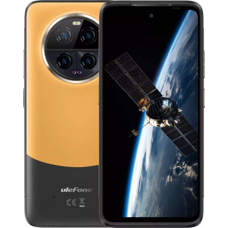 Smartphone robusto UleFone Armor 23 Ultra 5G – 12 GB RAM, 512 GB de armazenamento, laranja