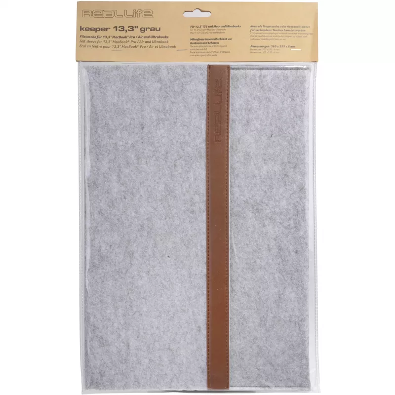 Capa sleeve Ultron RealLife Keeper 33 cm (13,3 polegadas) bolsa de feltro