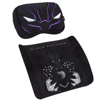 Conjunto de almofadas de espuma viscoelástica noblechairs - Black Panther Edition