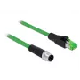 Cabo de rede DeLOCK 85438 RJ45 Ethernet Cat6 2 m preto