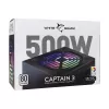 Fonte de alimentação White Shark GPSU-W500F Captain 3 500W