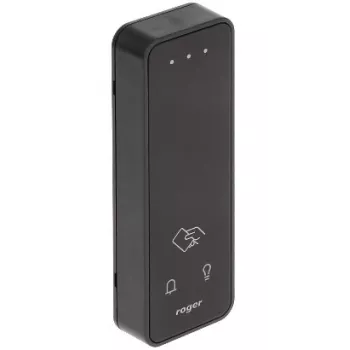 Leitor de proximidade RoGer MCT84M-BK — leitor de acesso por proximidade, preto