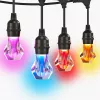 Iluminação de jardim inteligente Nanoleaf NF084K02-40SLO