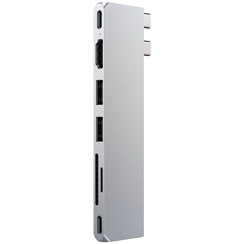 Docking station e replicador de portas para portátil Satechi ST-HUCPHSS Docking USB 3.2 Gen 2 (3.1 Gen 2) Type-C prateado (ST-HUCPHSS)