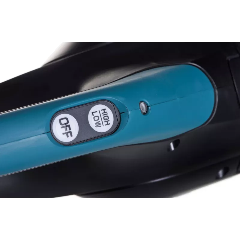 Aspirador de mão Makita DCL182ZB preto, turquesa saco de pó (sem bateria)