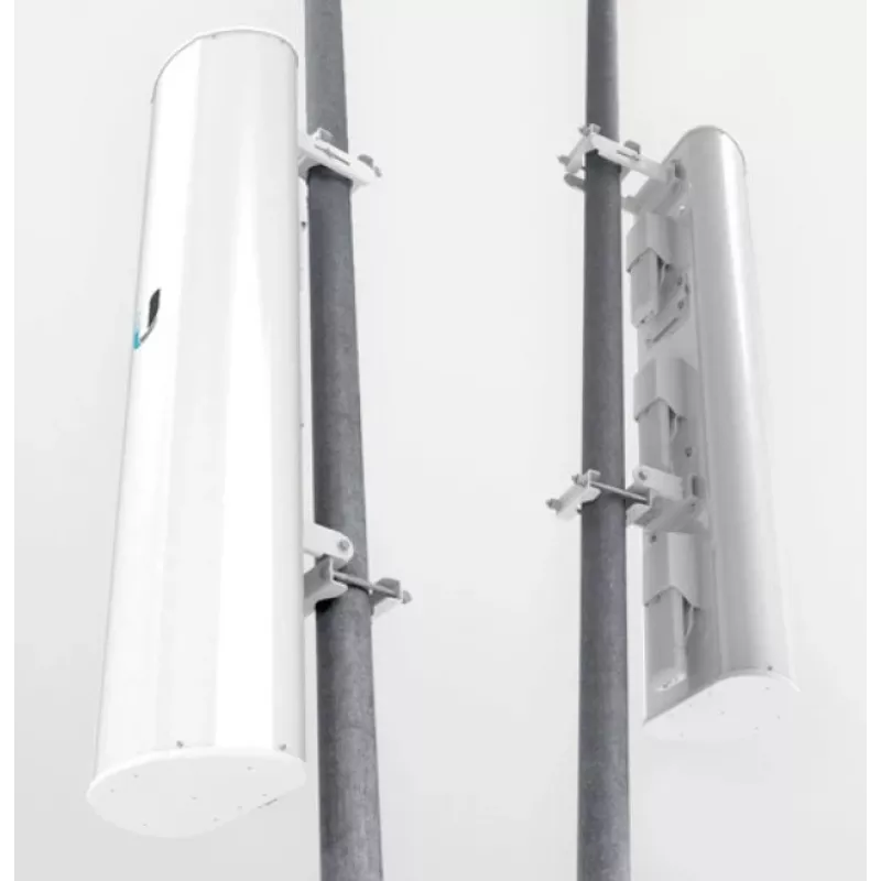 Antena setorial Ubiquiti AP-5AC-90-HD airPrism, 5GHz, 22dBi, 2x2 MIMO, 90° (3x 30°), para Rocket 5AC-PRISM