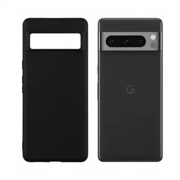 Capa soft TPU PEDEA para Google Pixel 8 Pro preto