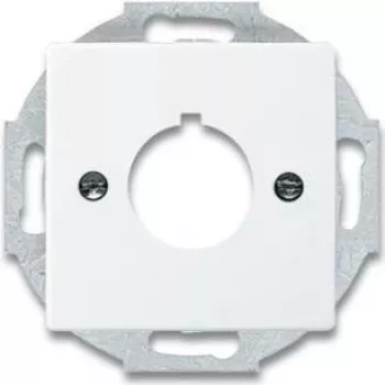 Busch-Jaeger 2533-84. Cor do produto: branco, Material: metal, plástico, Compatibilidade de marca: Busch-Jaeger. Largura: 63 mm, Altura: 63 mm (2CKA001724A425