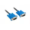 Cabo VGA (D-Sub) LANBERG CA-VGAC-10CU-0050-BK – 5 m, macho a macho, ferrite, bainha de PVC