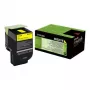 Toner Lexmark Cartridge 802XYE Amarelo 80C2XYE 3000 páginas