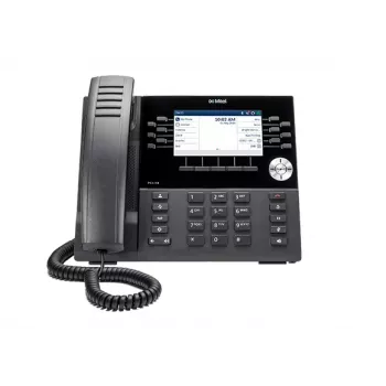 Telefone IP Mitel 6930w preto Wi-Fi