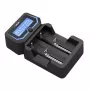 Carregador XTAR X2 para Li-Ion 18650