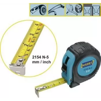 Hazet fita métrica 5 m Aço 2154N-5 (2154N-5)