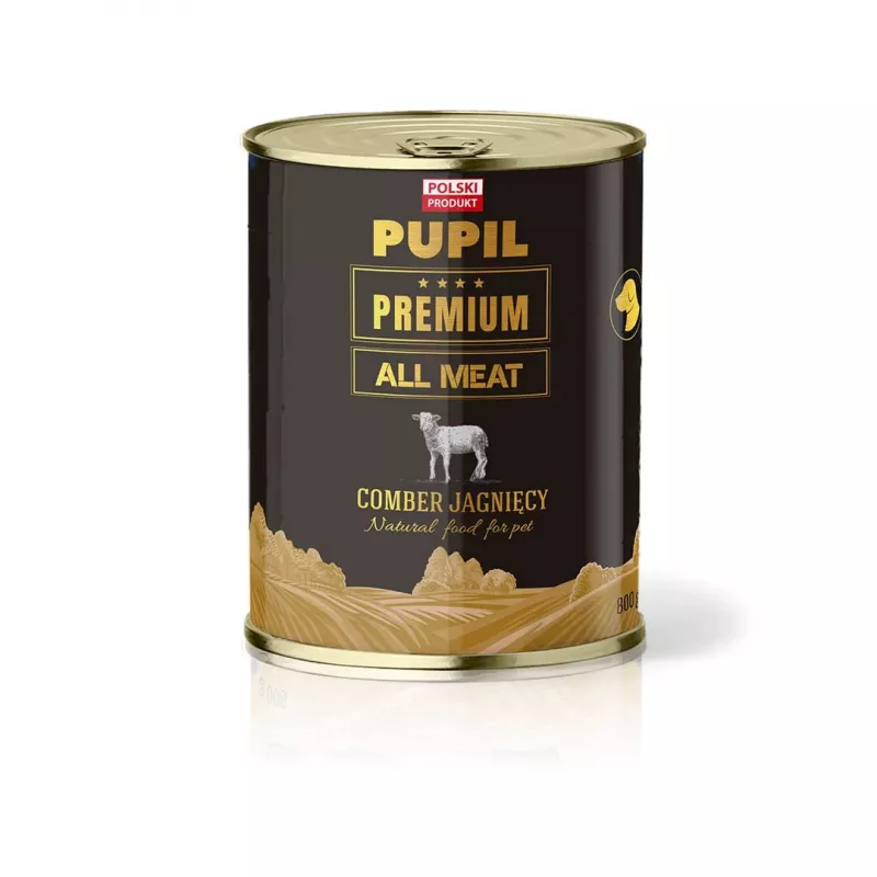 PUPIL Premium All Meat Gold lombo de borrego - comida húmida para cães - 800 g