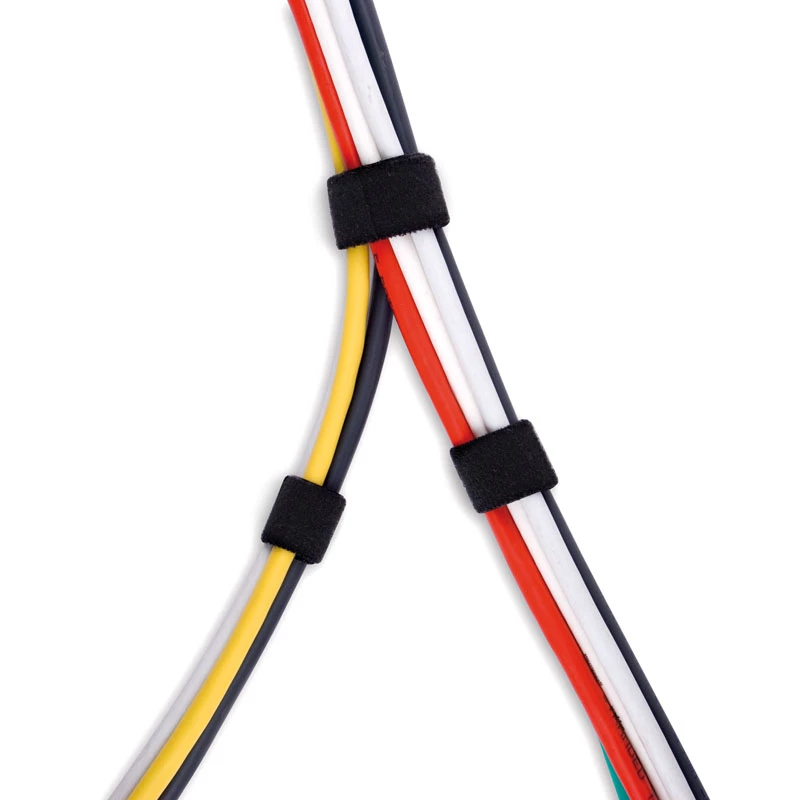 LABEL THE CABLE LTC PRO Roll Strap, fita de velcro de dupla face, 25 m amarelo