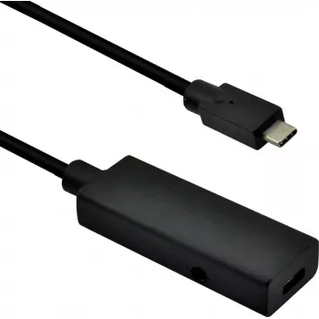 Cabo de extensão ROLINE USB3.2 Gen2 Type-C ST/BU 5m//apenas dados - cabo - digital/dados