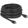 Cabo HDMI High Speed DeLOCK 48 Gbit/s 8K 60 Hz preto 12 m