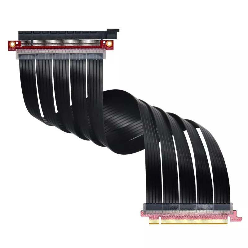 SilverStone SST-RC04B-400 cabo riser PCIe x16, PCIe 3.0, 40 cm, preto